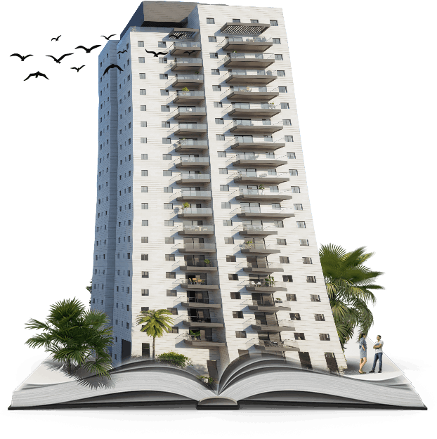 הדמיה של בניין לסיפור שלנו וואלר נדלן